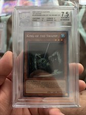 Yu-Gi-Oh King of the Swamp JUSH-EN046 1st Edition Collector's Rare.
