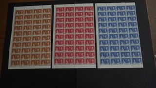 Gambia 1937 Coronation MNH Sheets of Forty