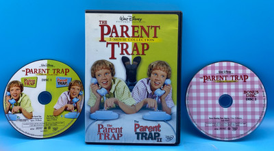 The Parent Trap: 2 Movie Collection DVD 2-Disc Set Hayley Mills 1961 1986