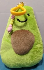 AVOCADO PLUSH KEYCHAIN NEW WITH TAGS