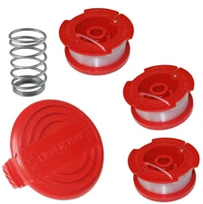 Craftsman Pack of Genuine OEM Replacement Cap, Spring and 3 Spools, COMBO00256