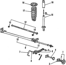 Genuine Honda Trailing Arm 52372-SB6-675
