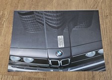BMW RANGE foldout sales Brochure 3/5/6/7 Series 1983