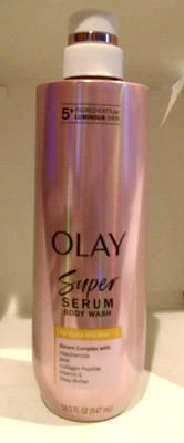 Olay Super Serum Body Wash for Extra Dry Skin - 18.5 fl oz