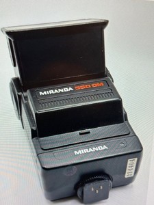 Miranda 550 OM Camera Flash- Use with Olympus OM10 range WORKING!