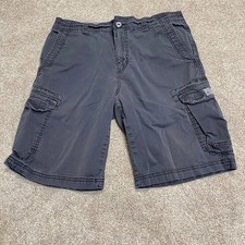 Y2K 2000s Indie Sleaze Relaxed Baggy Loose fit unionbay utility cargo shorts 34