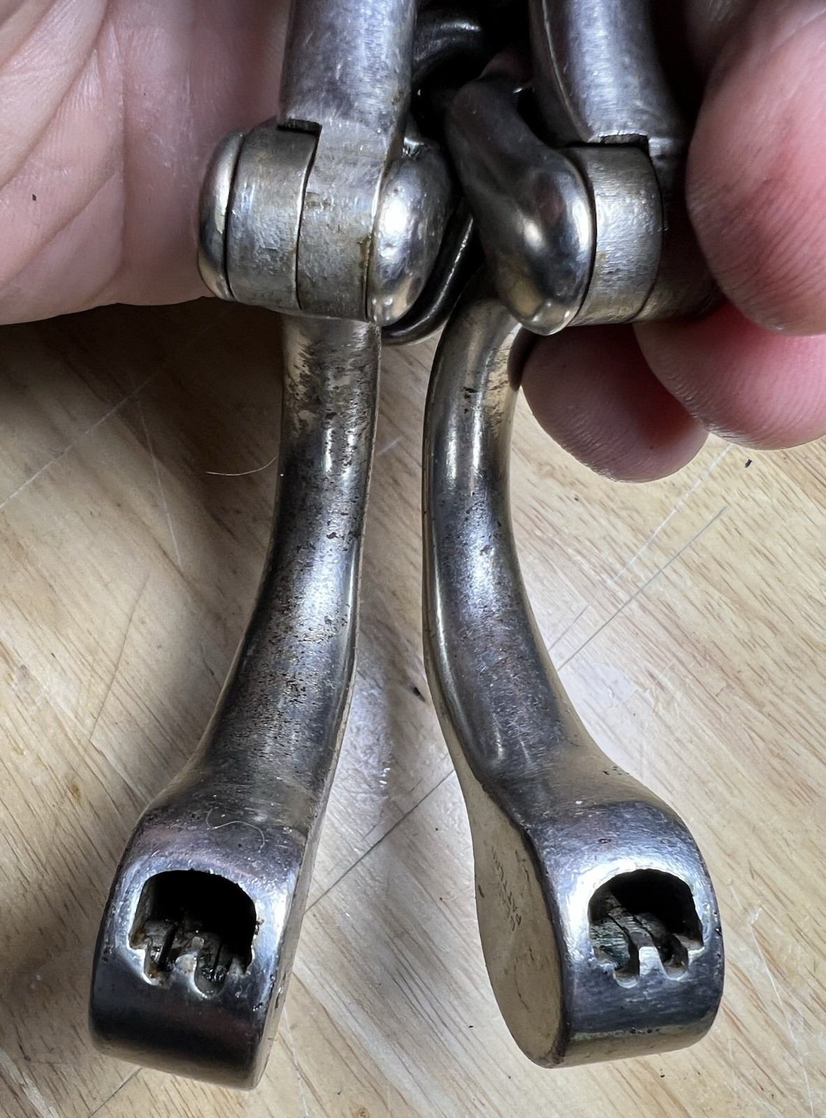 Antique Tower Beans Pattern Handcuffs with Key