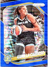2025 Panini Prizm WNBA KAMILLA CARDOSO #89 Blue Pulsar Chicago Sky NM