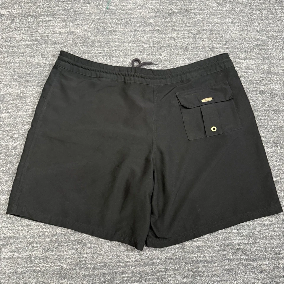 Pantalones Cortos de Natación Seafolly Mujeres Grandes Negros Tabla Playa Surf Piscina Cordón Resort Foto 2 de 4