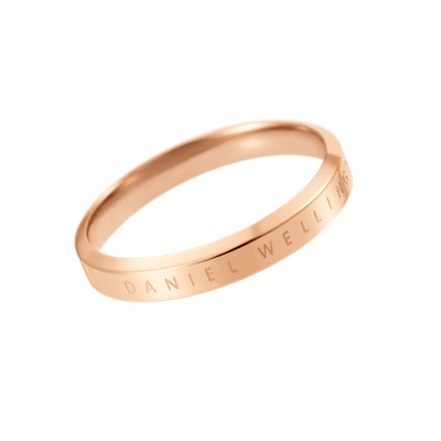 Daniel Wellington Classic Rose Gold-Tone Ring - Size 48