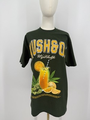 Wiz Khalifa Kush & OJ Men's Shirt Medium Size 04230967 Green