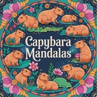 Capybara Mandala Ausmalbuch 50 Seiten Entspannung Malbuch FüR Erwachsene