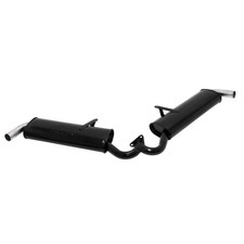Dual Quiet Muffler For Competition Merged Header Dunebuggy Vw Dual Quiet Muffler For Competition Merged Header Dunebuggy Vw