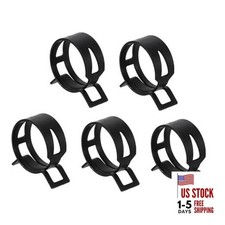 5pcs Spring Band Type Hose Clamps Fuel Line Hose Spring Clip Silicone 30mm