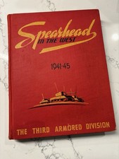 WW2 Book Unit History Spearhead In The West Third Armored Division