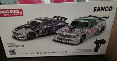 SANCO 1:16 Racing Rally R/C 4WD Electric Brushed RTR Spray System Mustang