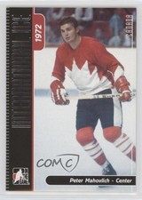 2006 In the Game-Used International Ice Signature Series Pete Mahovlich #91 1k9