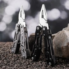 Multifunction Folding Pliers Pocket Tool for Outdoor Use