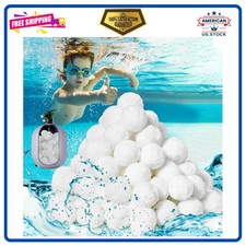MAQIHAN 50PCS Pool Filter Balls - Sand Filter Ball, Aquarium Filter Media
