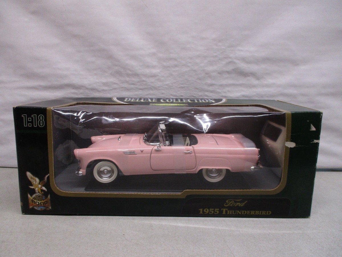1:18 FORD THUNDERBIRD (1955) ダイキャストモデル 1955 Ford Thunderbird Yellow 1/18 Diecast Model Car by Road