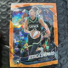 2025 Panini Prizm WNBA - Jessica Shepard #137 Orange Ice Prizm (N1)