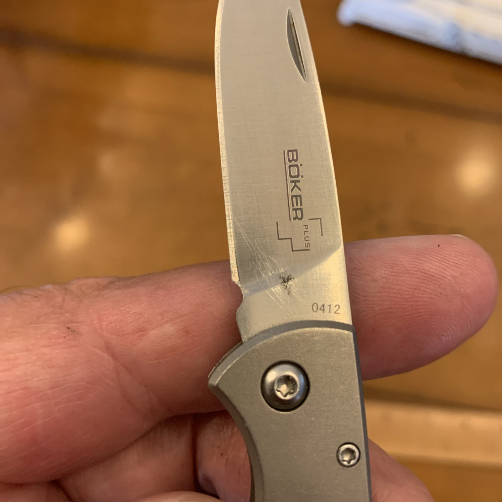 Boker plus titanium Drop 2 Folding Knife 0412