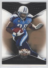 2009 Topps Triple Threads Gold 7/99 Chris Johnson #36 0a7