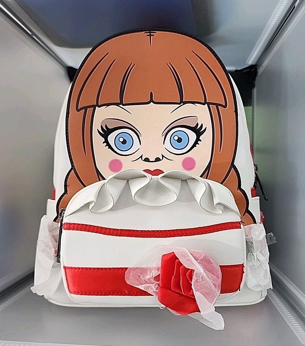 Loungefly Annabelle Comes Home Cosplay Mini Backpack Horror 
