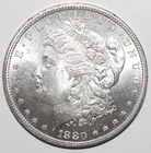 1880 Morgan Dollar CHOICE BRILLIANT UNCIRCULATED (D191)