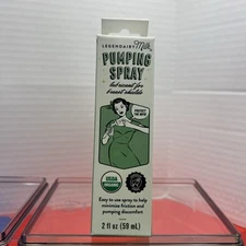 Legendairy Milk Pumping Spray Natural Lubricant for Breast Pump Flanges 2 fl oz