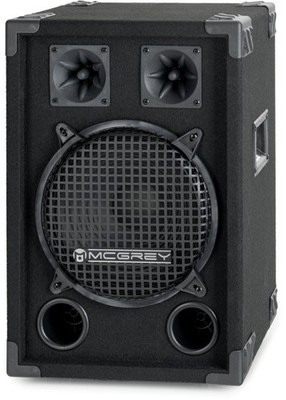 B-WARE DJ PA Lautsprecher Disco Bass Party Box 25cm (10'') Subwoofer 2Wege System