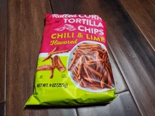 TJ Rolled Corn Tortilla Chips Chili & Lime Flavored 9oz
