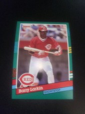 1991 Donruss #471 Barry Larkin Cincinnati Reds Baseball Card