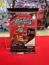 2025 Panini Absolute Football Mega Box Pack (1 Pack - 7 cards)