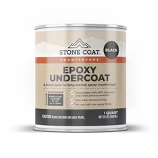 Stone Coat Countertops Epoxy Undercoat Black (1 32 Fl Oz (Pack of 1),