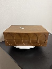 Two-Drawer Wood Jewelry Box