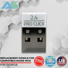 Razer DGRFG6 Pro Click USB-A Dongle 2.4 GHz Receiver  Genuine OEM Replacement