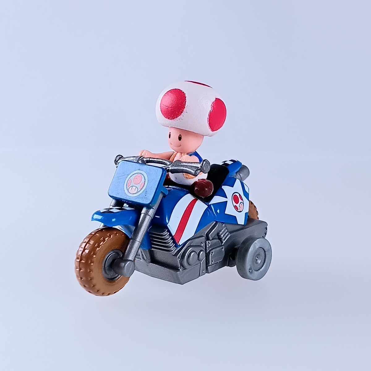 Toad, Mario Kart Wii × SUNTORY Pull Back Bike Figure 2008 Nintendo