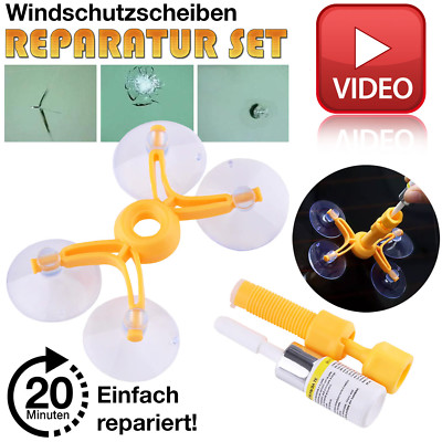 Auto Windschutzscheiben Reparatur Set KFZ Scheiben FIX Steinschlag Repair Kit ️