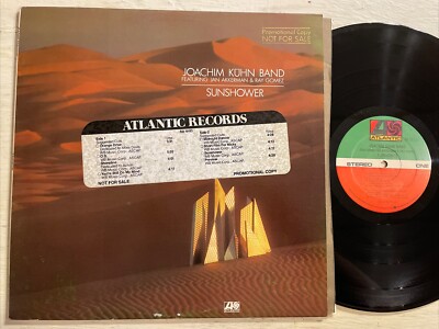 Joachim Kuhn Band Sunshower LP Atlantic Promo + Timing Strip & Inner M-!!!!