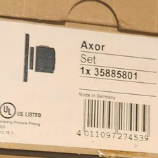 35885801 AXOR Steel; trim trio diverter