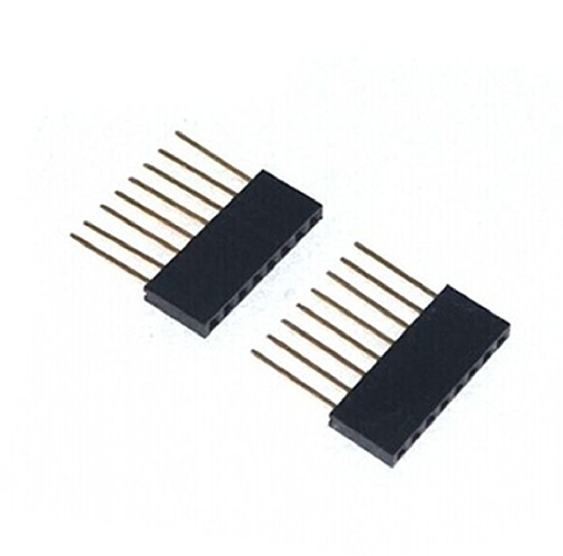 Set Di Connettori Femmina Impilabili Da 0,100" Per Schermi Arduino - Foto 12