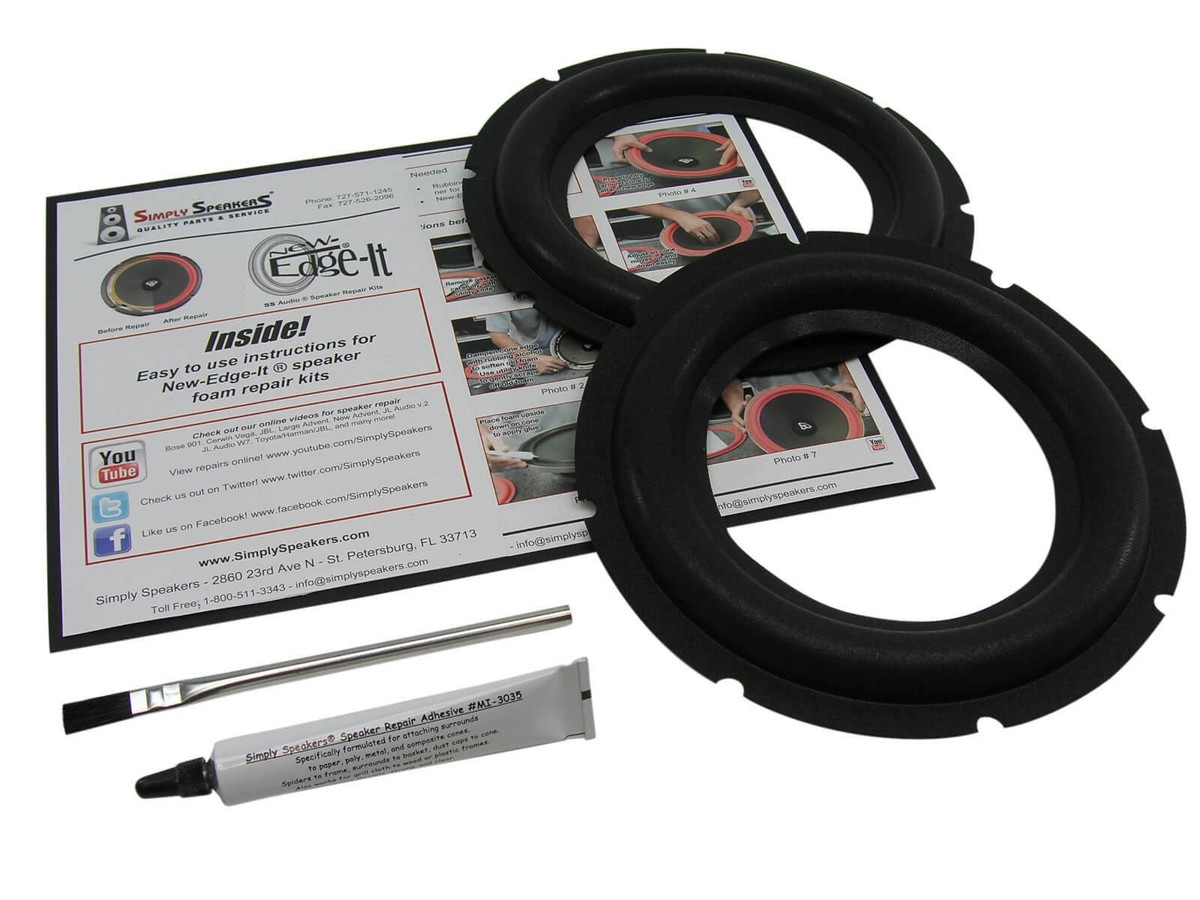 Audio Addiction Foam Surround Repair Kit – For Rockford Punch 12" Speakers