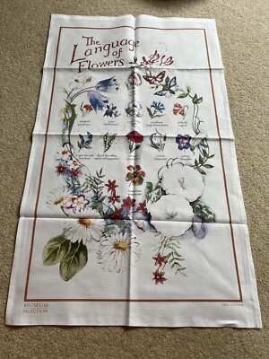 Museum Selection Geschirrtuch Die Sprache der Blumen