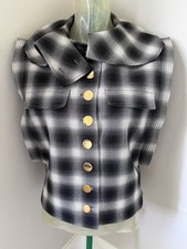 Louis Vuitton Sleeveless Jacket Sz 34 Uk 6-8