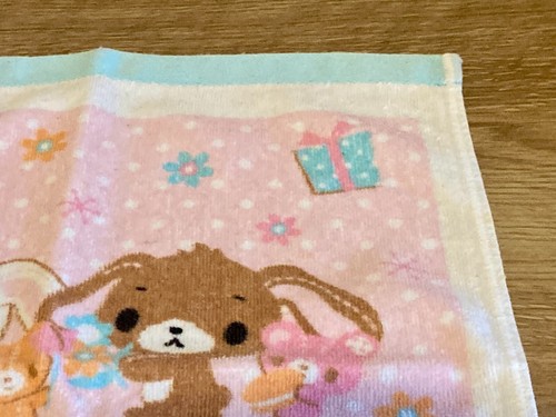 Sanrio Sugar Bunnies Shirousa Kurousa Set of 4 Bag Towel Hair Band Multi Case - Picture 9 of 14