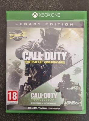 Call of Duty Infinite Warfare - Legacy Edition (Xbox One) kaum gespielt.