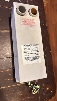 Allanson neon Power transformer Cat# P7530EK120 120v 30ma 60 Hz 7500v AC