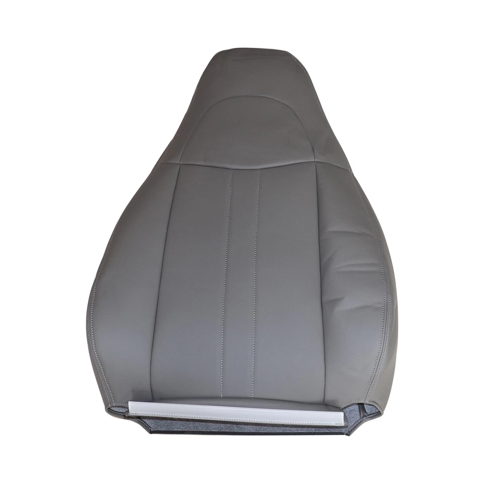 Cubierta de asiento de cuero gris para GMC Savana 1500 2500 3500 2003-2014 ambos lados Foto 3 de 4