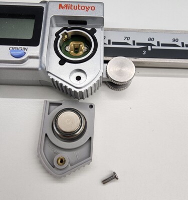 Battery Cover Screw for Mitutoyo Digital Calipers - 05SAA379 - screw only